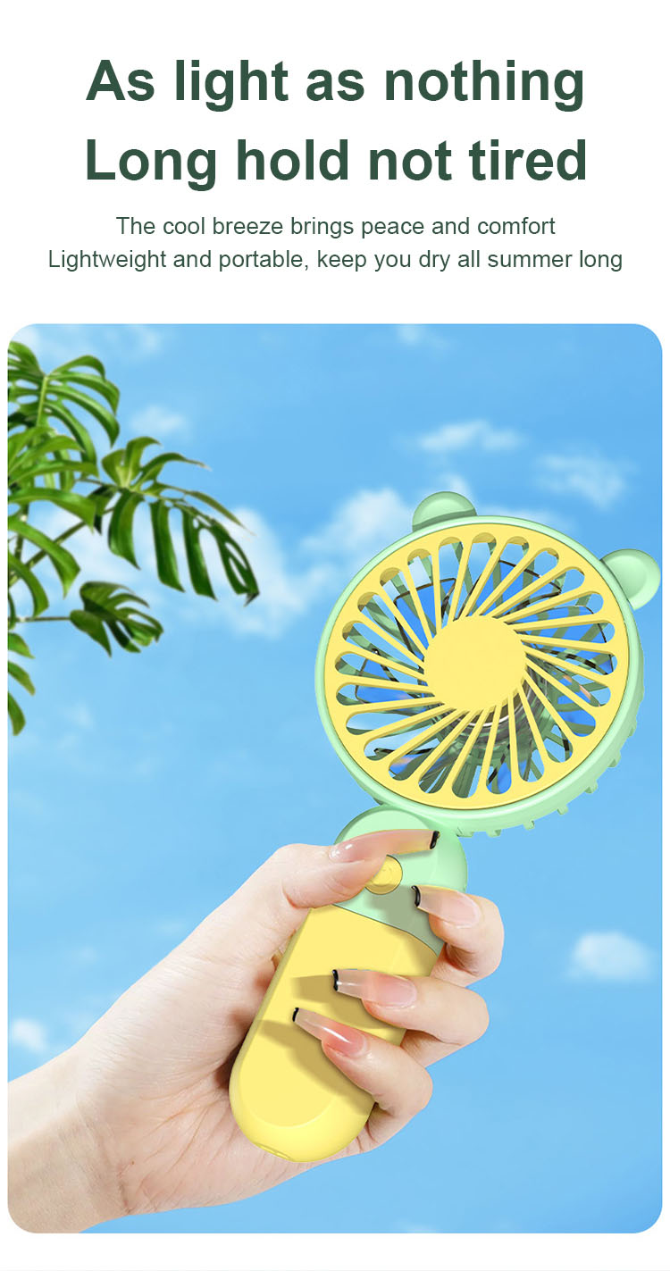 Handheld Fan,Y19 Portable Fan, Air Cooling Desktop Fan Y19, Rechargeable Fan, Mini Fan with Base, Y19 Small Fan, Y19 Pocket Fan, Mini Fans Y19